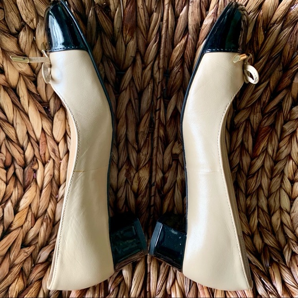 Tahari | Leather Cap Toe Block ‘Maisy’ Heel - Picture 5 of 8